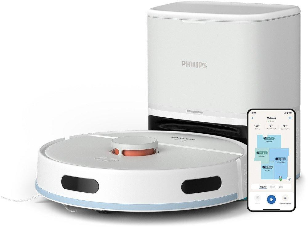Philips HomeRun 2000 Series XU2100/25 Robotstofzuiger Wit