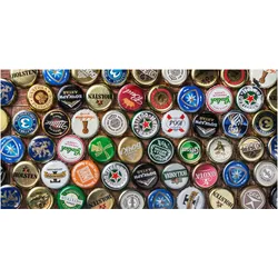 CoverYourDesk, Schreibtisch Accessoire, Schreibtischunterlage Bierkronkorken