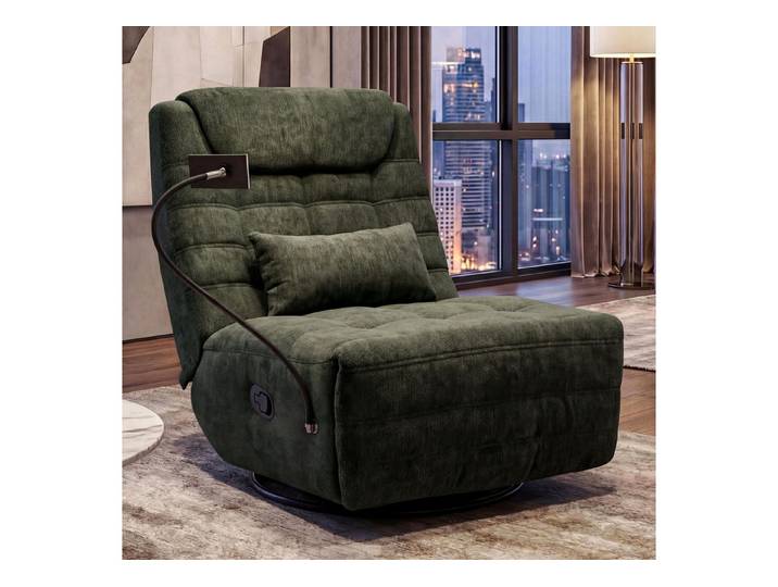 MCW Relaxsessel MCW-P92, Hohe Stoffqualität (260 g/m), Stabile Konstruktion, Breite Sitzfläche