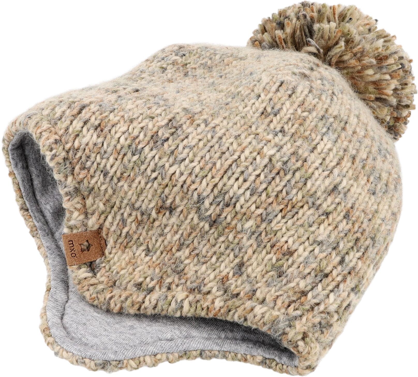 Beanie MAXIMO, Baby, Gr. 49/51, möwe, multicolor, Strick, Obermaterial: 80% Polyacryl, 20% Wolle. Futter: 95% Baumwolle, 5% Elasthan, Mützen Beanie möwe, multicolor 49/51