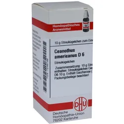 Ceanothus Americanus D 6 Globuli 10 g