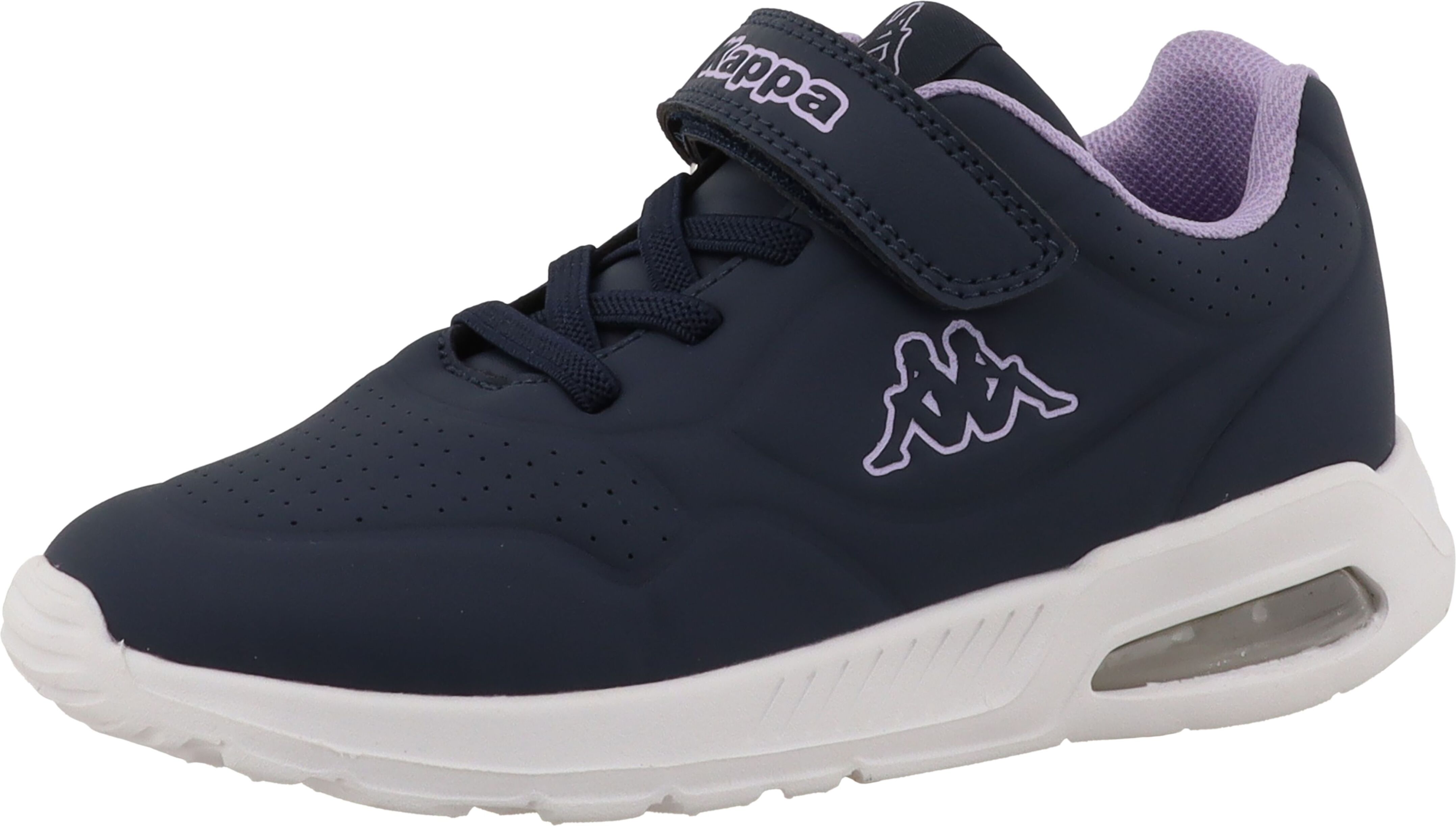 Sneaker KAPPA "Mona", Mädchen, Gr. 39, Synthetik, lila (navy, flieder), Schuhe Sneaker navy, flieder 39, Synthetik