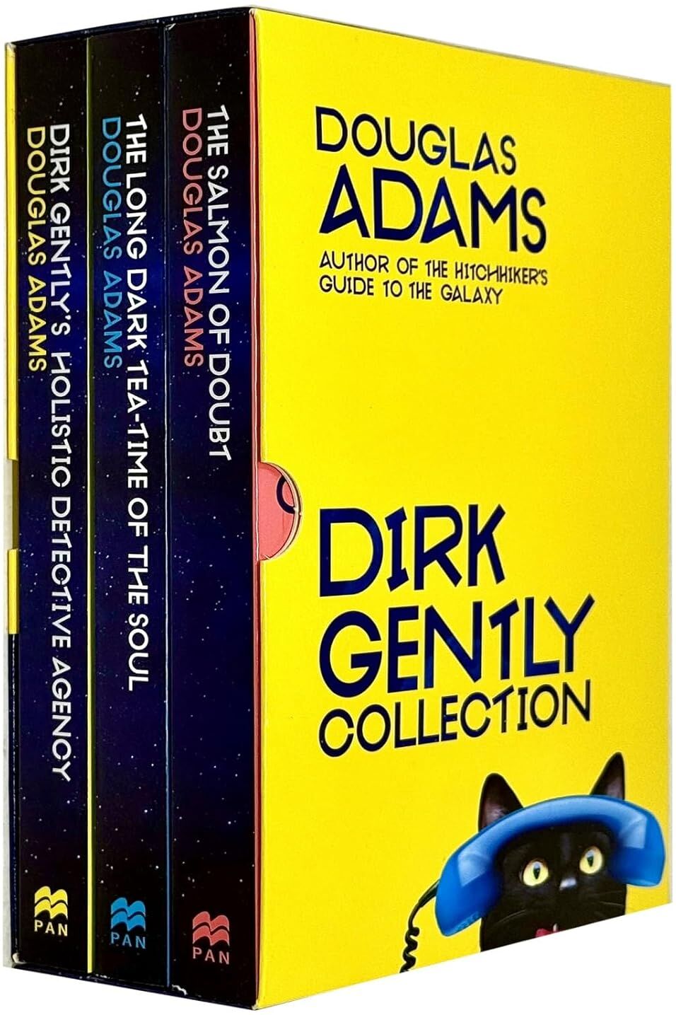 Pan Macmillan Dirk Gently Trilogy Box Set by Douglas Adams - Paperback - 3 Book Collection - Sci-Fi Mystery Humour - Adult Fiction