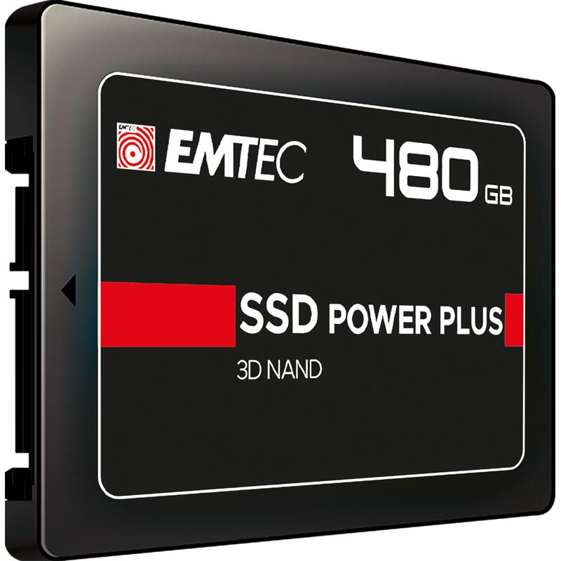 Emtec X150 Power Plus 3D NAND SATA SSD - 480 GB ECSSD480GX150