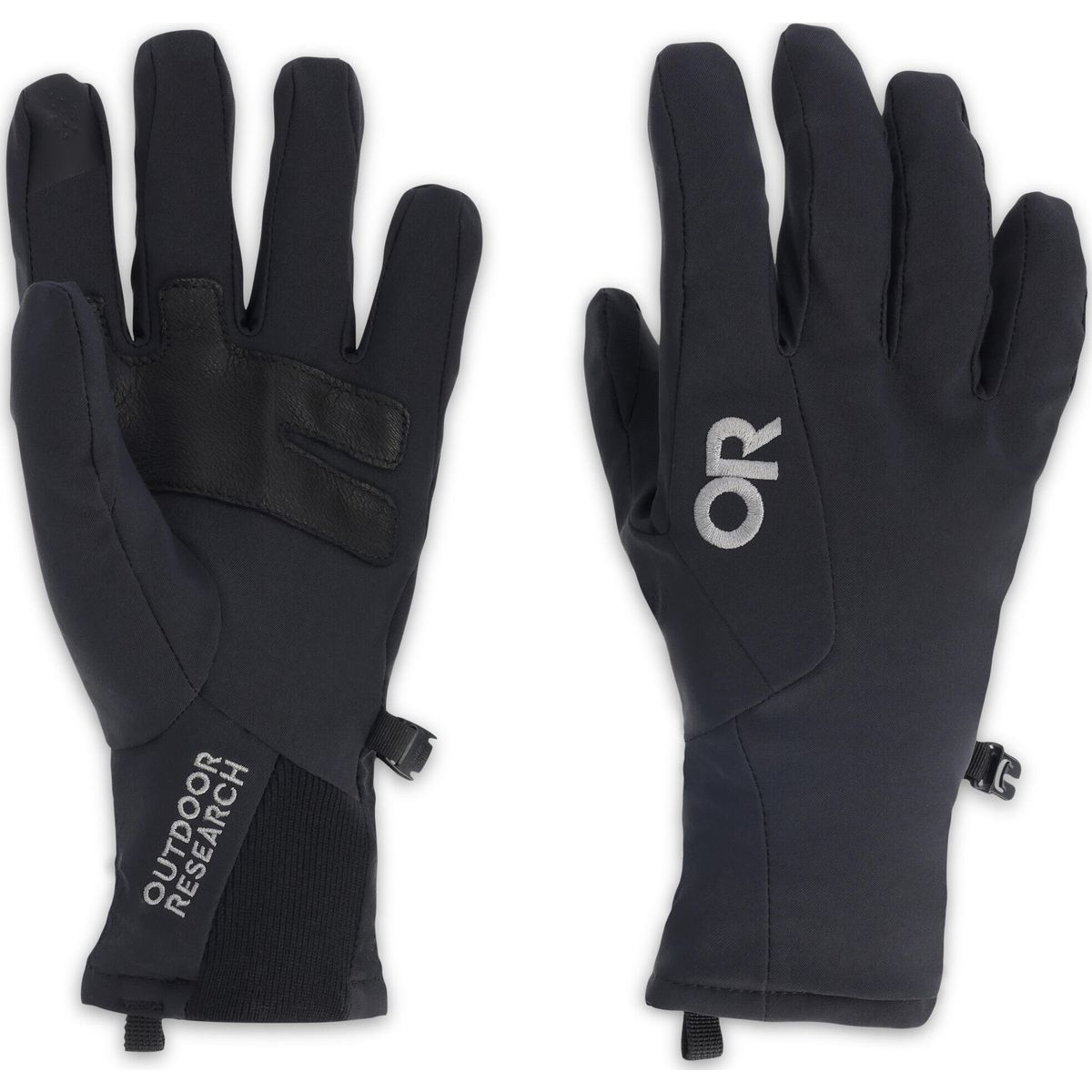 Outdoor Research Women's Sureshot Softshell Gloves black (0001) S 3000230001006