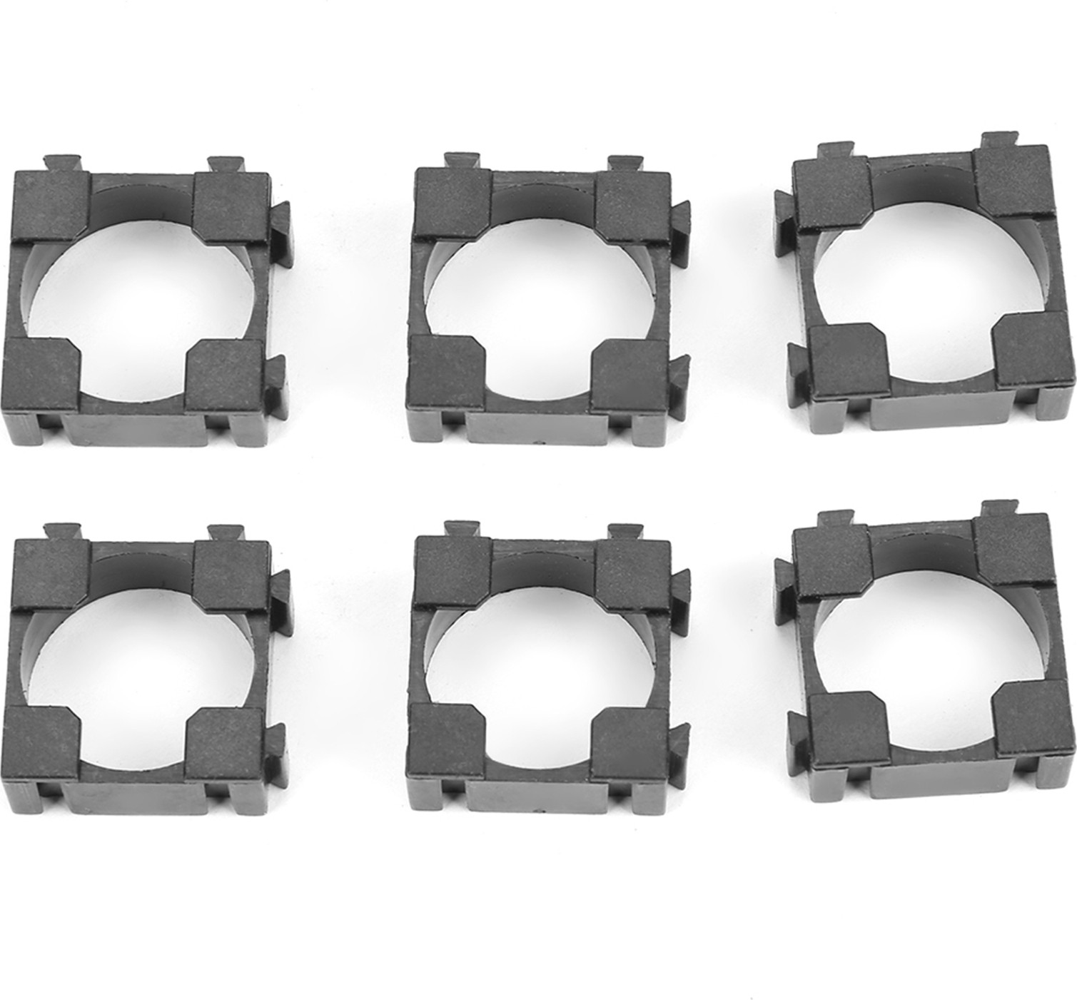 Cocosity 100 stuks houder voor 18650 lithium-ion batterijen cilindrische batterijhouder