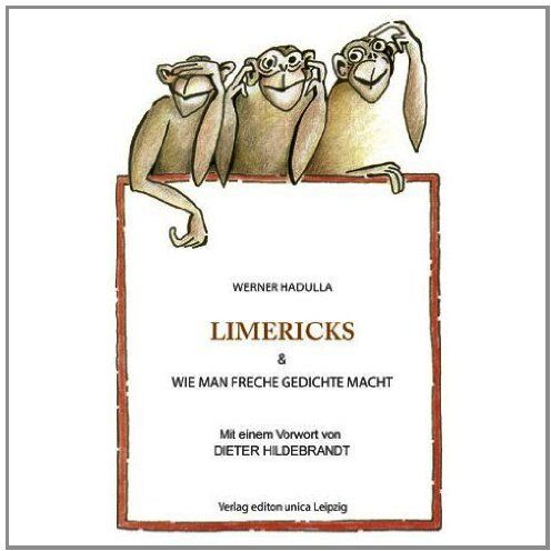Werner Hadulla - Limericks & wie man freche Gedichte macht. - Preis vom 19.10.2026 19:33:35 h
