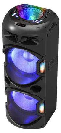 Audio-System Akai DJ-Y5L, 350 W RMS, Bluetooth, Schwarz