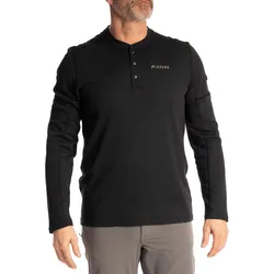 Klim Sidewinder Merino, Funktionsshirt langarm - Schwarz - M