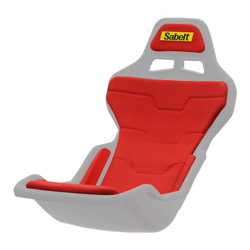 Sabelt SRP-1 Pads Kit, Ersatzpolster, 20mm-Schaumstoff, für P-Serie - racing red