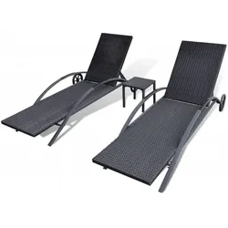 vidaXL, Liegestuhl, Wacoler (200 cm)