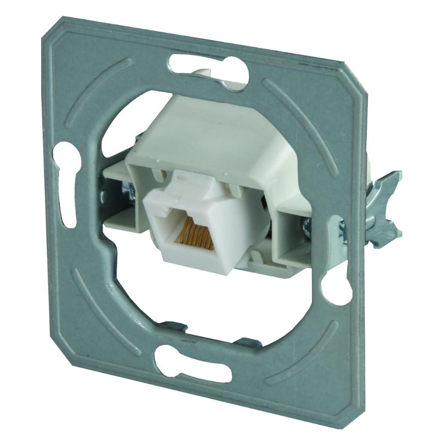 TEM Serie Ekonomik Socket TEL KSRJ11 6/4 (KE36-U)
