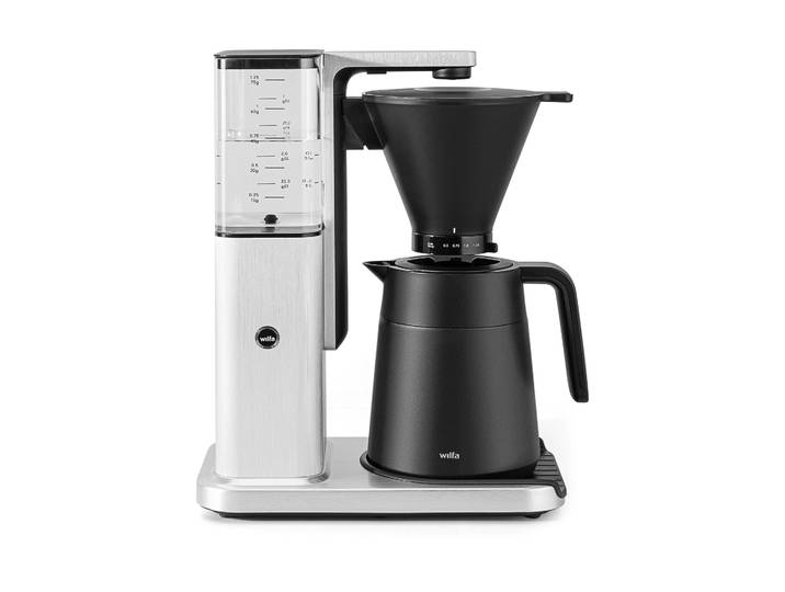Wilfa Wilfa Zense Alux Thermokaffeemaschine Aluminium-schwarz, 1,25 l