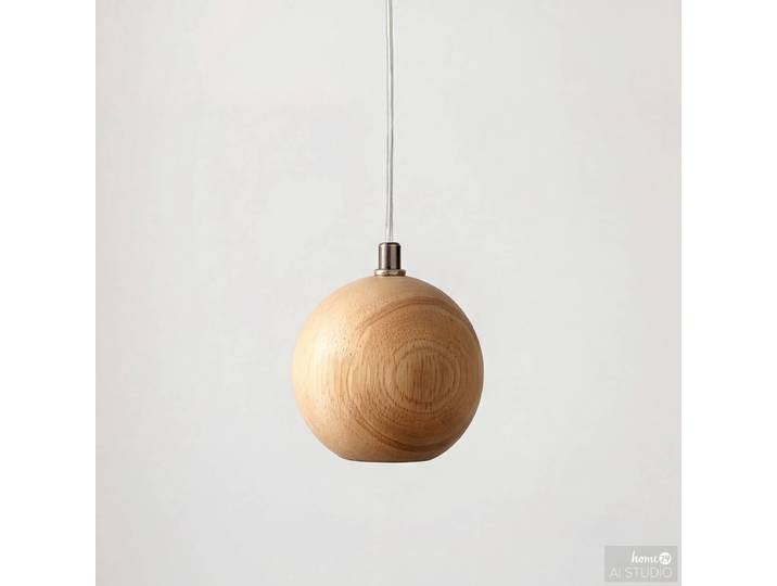 Pendelleuchte FARIN 10 x 150 x 10cm Beige/Beige Massivholz Pinie, geölt Glühlampe G9