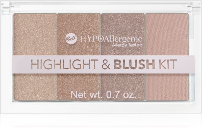 Bell Hypoallergenic highlighter and blusher palette 20 g