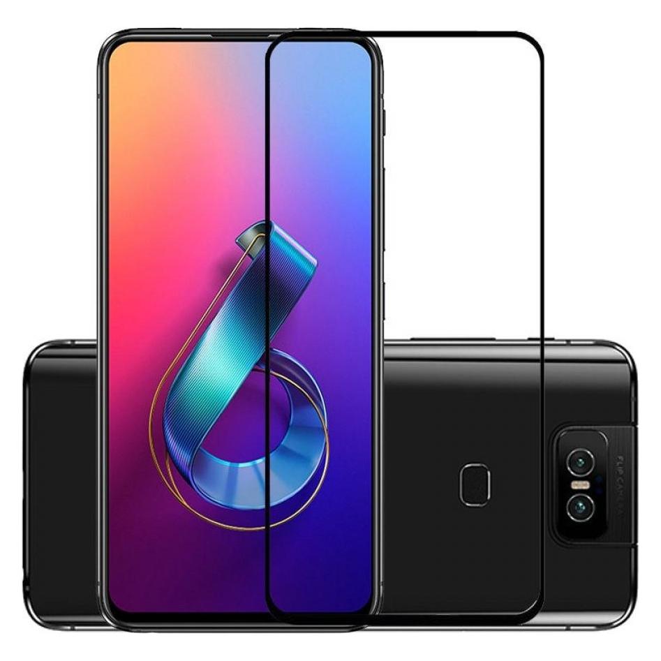 Screenguard Asus ZenFone 6 Full Screen Panzerglas Schutzfolie 2.5D 9H (Asus Zenfone 6) (00025144)