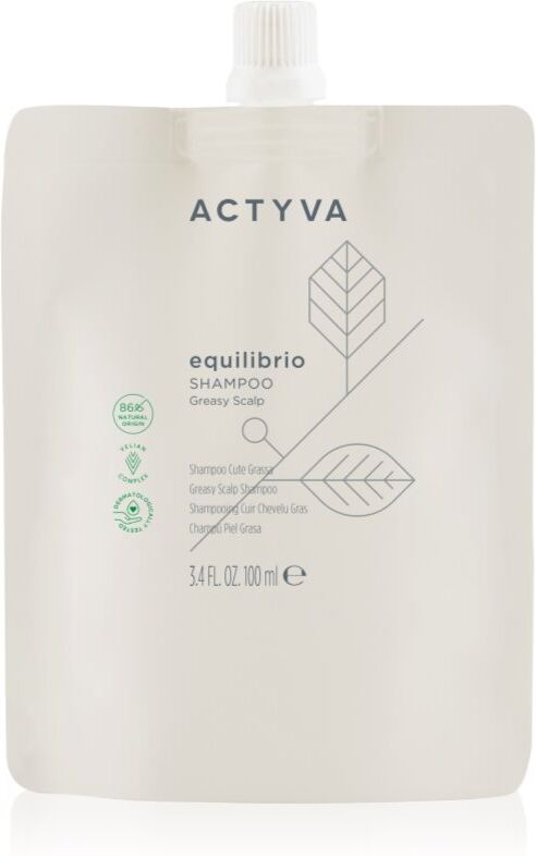 Kemon Group Actyva Equilibrio shampoing nettoyant en profondeur pour cuir chevelu gras 100 ml