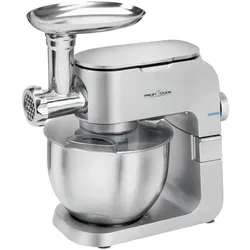 Proficook Küchenmaschine KM 1151, Küchenmaschine, Silber