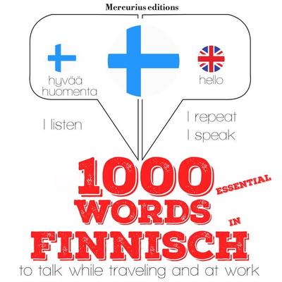 1000 essential words in Finnish - JM Gardner, Audio, 9782821121041