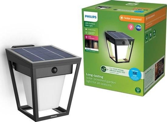 Philips Solar LED Tuinverlichting Vierkant Accent voor Tuin en Terras