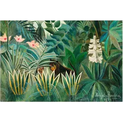 FOTOTAPETE Henri Rousseau - Dschungel am Äquator 432/290 cm