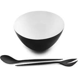 Normann Copenhagen Krenit Salat Set, Servierbesteck, Schwarz