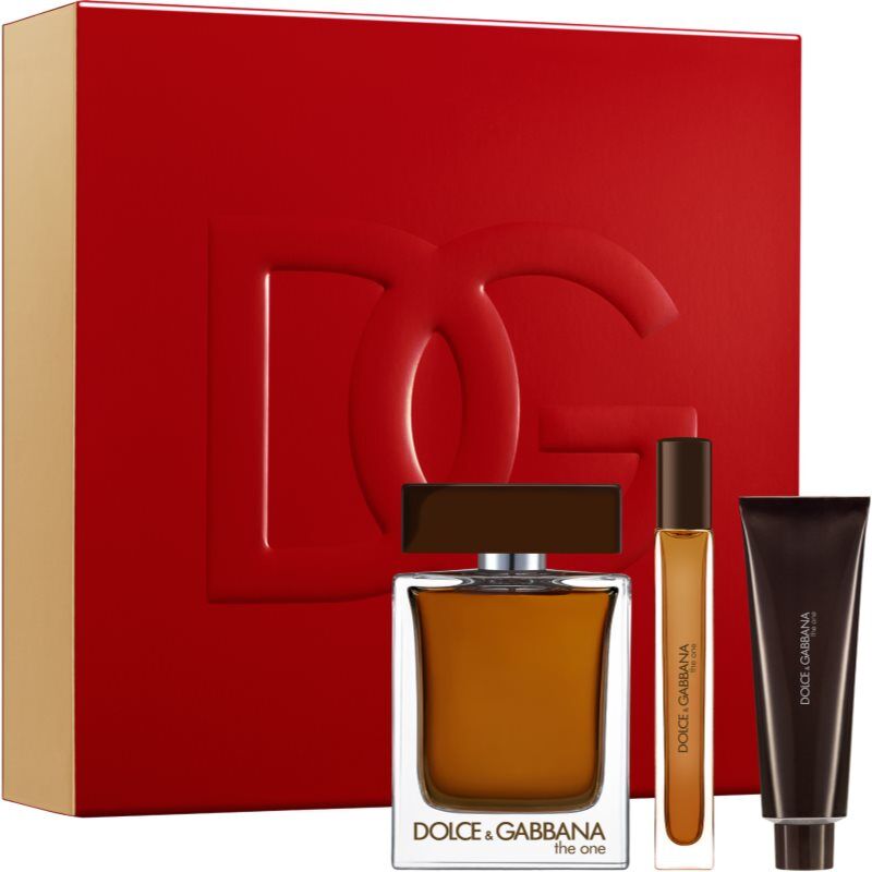 Dolce&Gabbana The One For Men Eau De Parfum Trio Gift Set coffret cadeau pour homme
