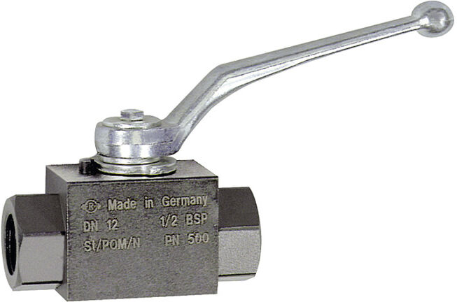 Riegler Robinet à bille, haute pression, filetage intérieur G, acier, G 3/4 (392.26)