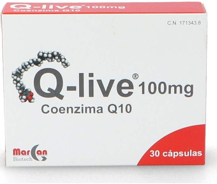 Q-Live Coenzima 100 mg 30 caps