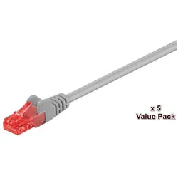 MicroConnect UTP Cat6 15m Grey Netzwerkkabel Grau (UTP, CAT6, 15 m), Netzwerkkabel