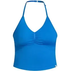 SMILODOX Crop Top Malena, Größe L in Blau Blau
