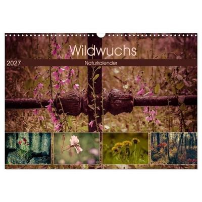 Wildwuchs 2027 (Wandkalender 2027 DIN A3 quer), CALVENDO Monatskalender