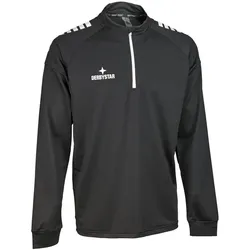 DERBYSTAR Madrid 1/4-Zip Sweatshirt schwarz/weiß M