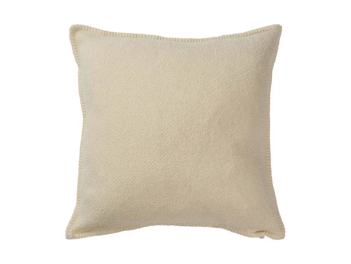 Klippan Yllefabrik Housse de coussin Bouclé 45x45 cm Cream