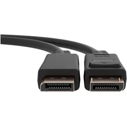 C2G 6ft/1.8M DisplayPort Cable TAA (1.83 m), Videokabel, Schwarz