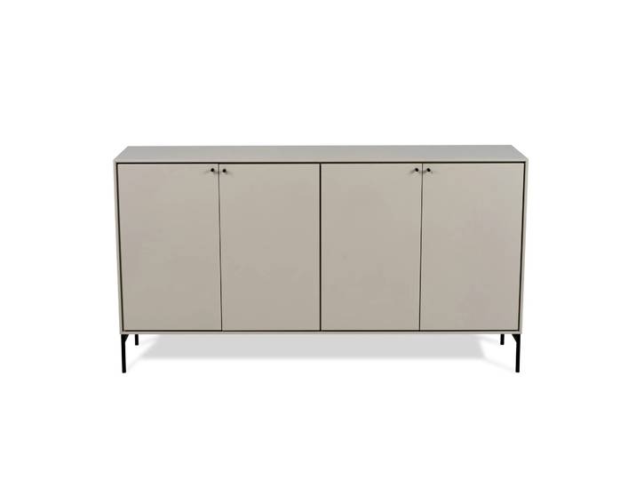 Mavis Volt Sideboard 80x148 cm Beige-schwarz