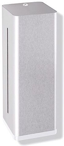 HEWI Seifenspender Serie 805 8050610099 Edelstahl geschliffen, reinweiss