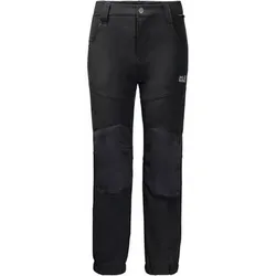 JACK WOLFSKIN Kinder Hose RASCAL WINTER PANTS KIDS, Größe 128 in Grau 6000