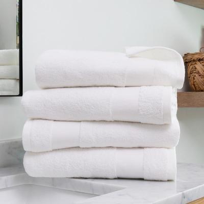 Becky Cameron 100% Cotton Ultra Soft 4-Piece Bath Towel Set - 4 Pack