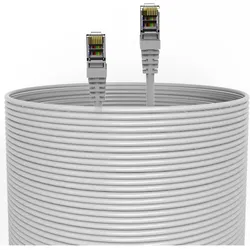 Inca Ethernetkabel ICAT7-100AG CAT7-Kabel 100M (S/FTP, CAT7, 100 m), Netzwerkkabel