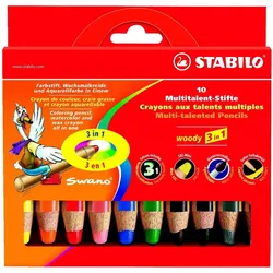 Stabilo, Malstifte, Holzfarbstift (10x)