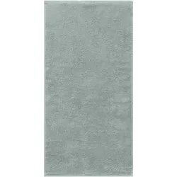 BettwarenShop Handtuch Serie Premium Handtuch 50x100 cm | silber - grau