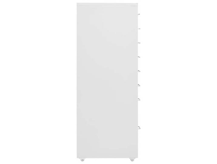 Bon plan  Classeur commode salon - JILI HOT - Classeur bureau mobile Gris 28x41x109cm Métal Thome2477919