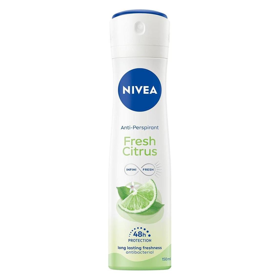NIVEA Fresh Citrus Antiperspirant 48H 150Ml (Spray, 150 ml) (0185323)