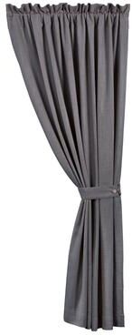 "HiEnd Accents Luna Washed Linen Lined Curtain, 48""x108"", 1PC - 48""x108"""