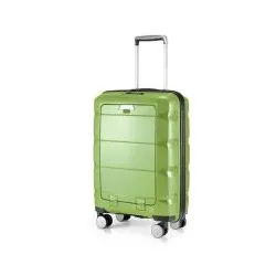 Britz - Handgepäck Hartschalenkoffer Trolley, TSA, 55cm, 34 Liter Hellgrün