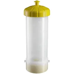 TTS Bio System Dosierflasche gelb 1 L Wischmopp Zubehör Messflasche für TTS Bio System