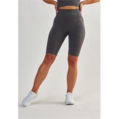Funktionstights BESHAPED "Body Boost", Damen, Gr. S, US-Größen, grau, 90% Nylon, 10% Elasthan, unifarben, Hosen, mit elastischer Eigenschaft