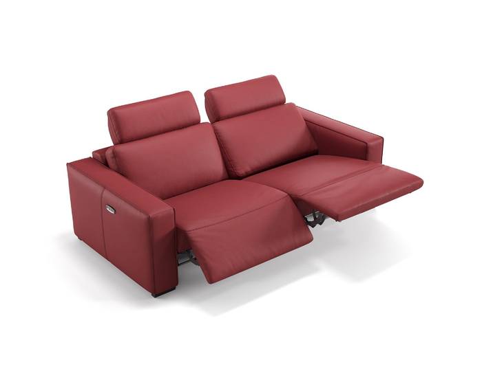 Ledersofa BERGAMO Ledercouch 3-Sitzer Sofa
