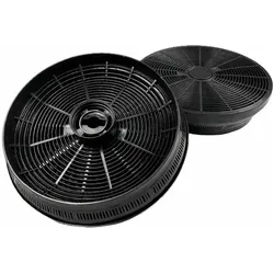 Air2Go Aktivkohlefilter für Atag REC10 (2 Stück), Dunstfilter, Schwarz